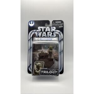 Star Wars‎ Original Trilogy Collection Yoda ESB Action Figure 2004 Hasbro #02
